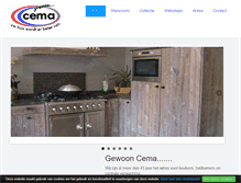 Tablet Screenshot of cema.nl