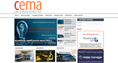 Desktop Screenshot of cema.com.ar