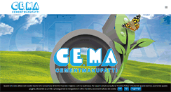 Desktop Screenshot of cema.bg.it