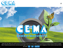 Tablet Screenshot of cema.bg.it